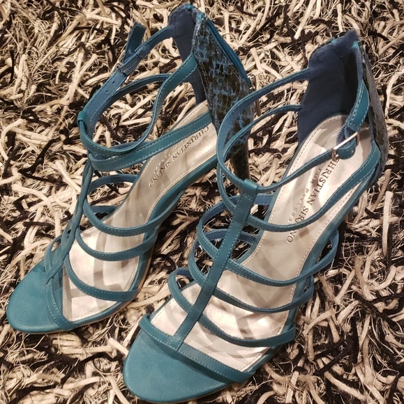 Snakeskin Heels - Picture 2 of 2